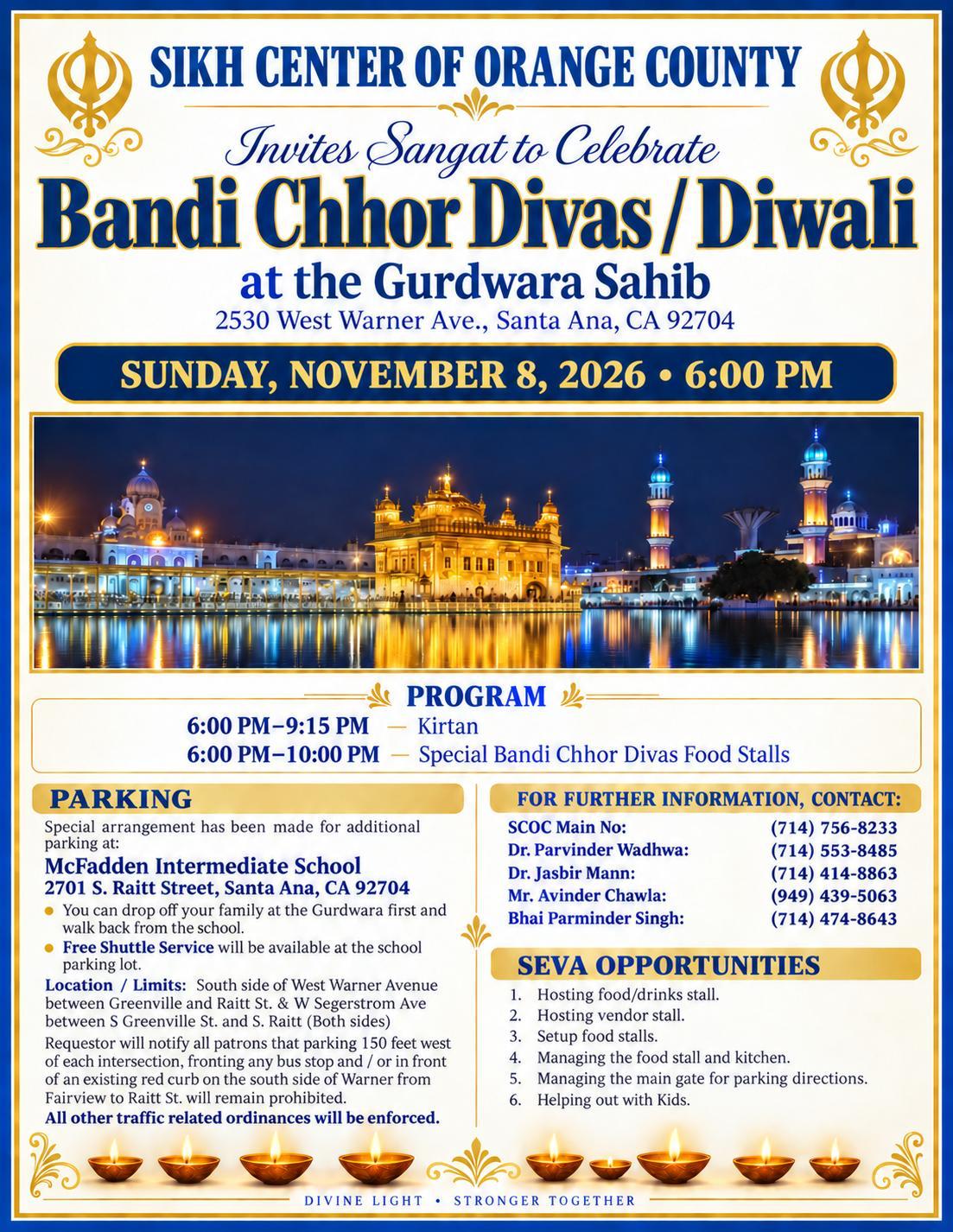 Bandi Chhor Divas/Diwali